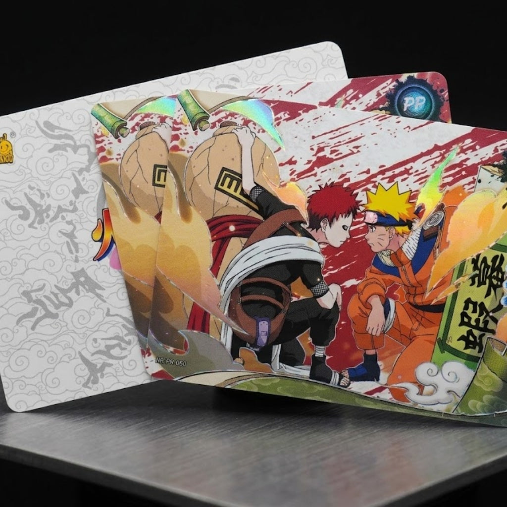 Naruto Uzumaki and Gaara Kayou Promo Card NR-PR-060 Collectible (Full Box)