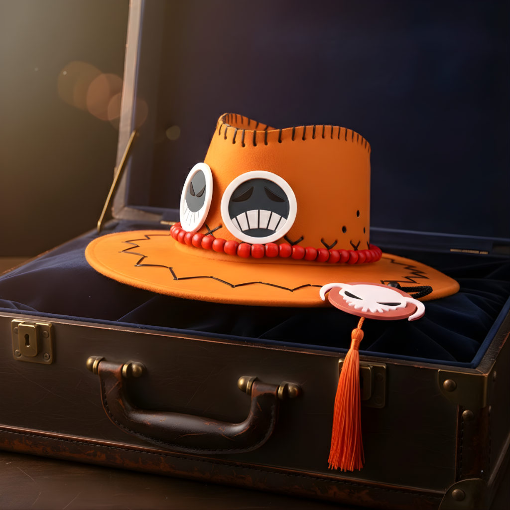 One Piece Fire Fist Ace Cowboy Hat Anime Cosplay Western Style
