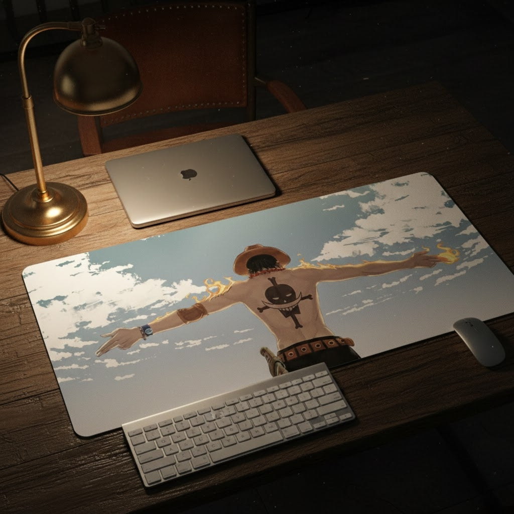 One Piece Luffy Mouse Pad Non-Slip Rubber Gaming Desk Mat