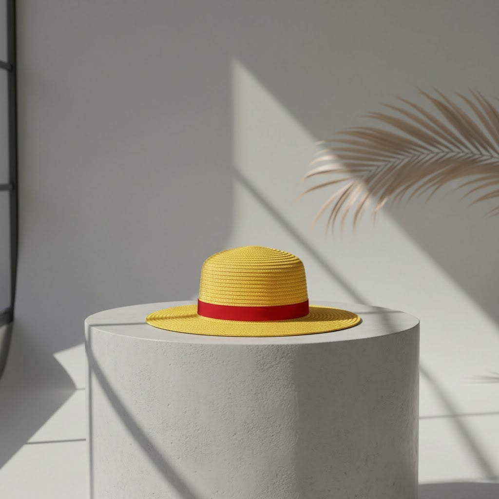 One Piece Luffy Straw Hat Cosplay Sun Hat Unisex Adults