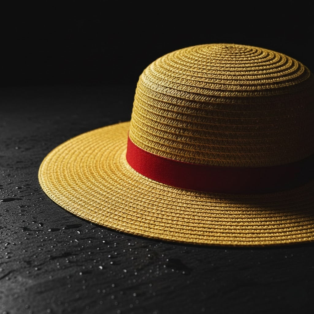 One Piece Luffy Straw Hat Cosplay Sun Hat Unisex Adults