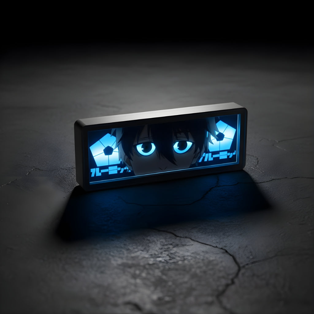 Paper Carving LED Light Box Remote Control Night Lamp Decor