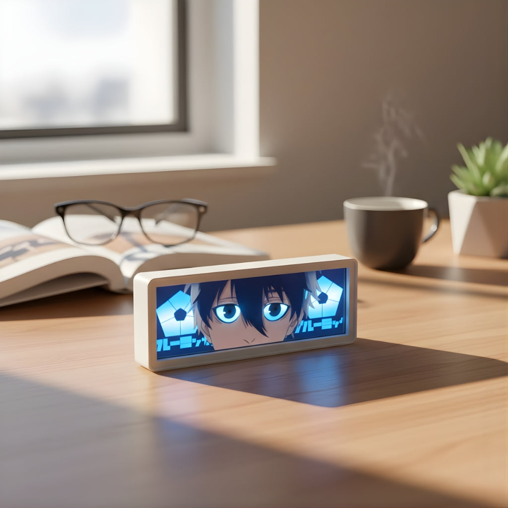 Paper Carving LED Light Box Remote Control Night Lamp Decor