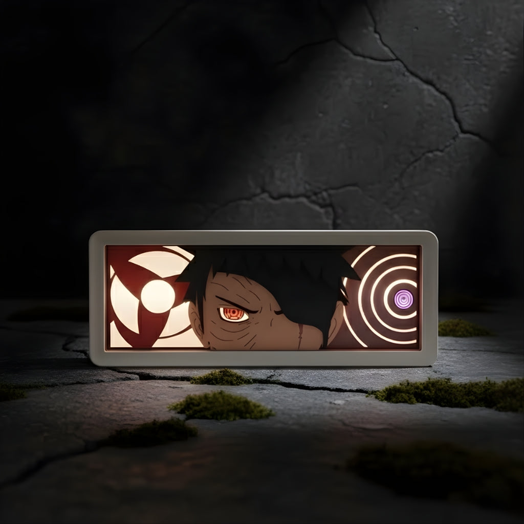 Paper Carving LED Light Box Remote Control Night Lamp Decor