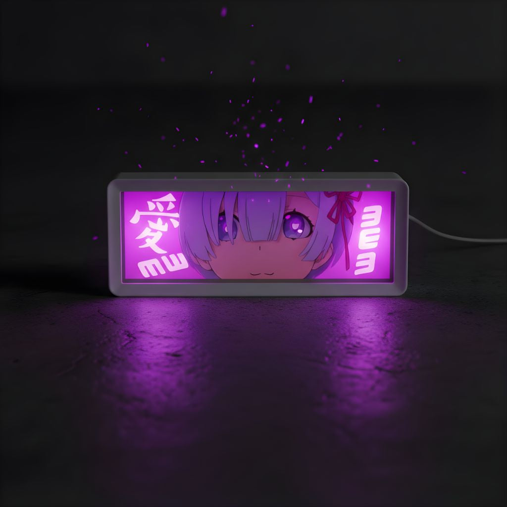 Paper Carving LED Light Box Remote Control Night Lamp Decor