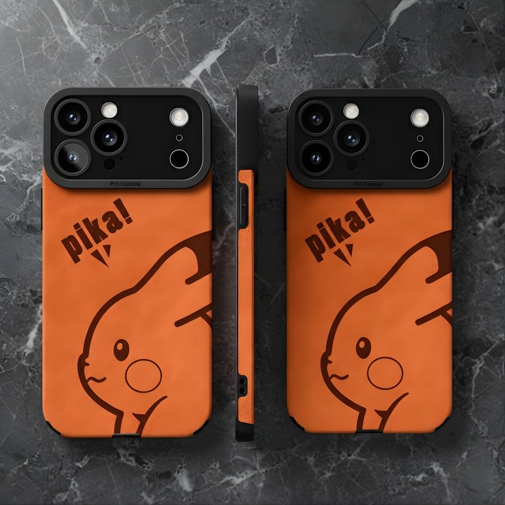Pikachu iPhone Case Soft Silicone for Apple iPhone Models Cute Design