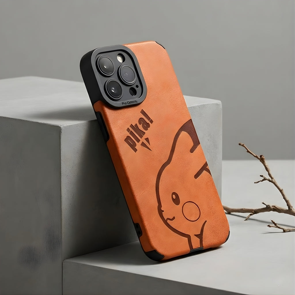 Pikachu iPhone Case Soft Silicone for Apple iPhone Models Cute Design