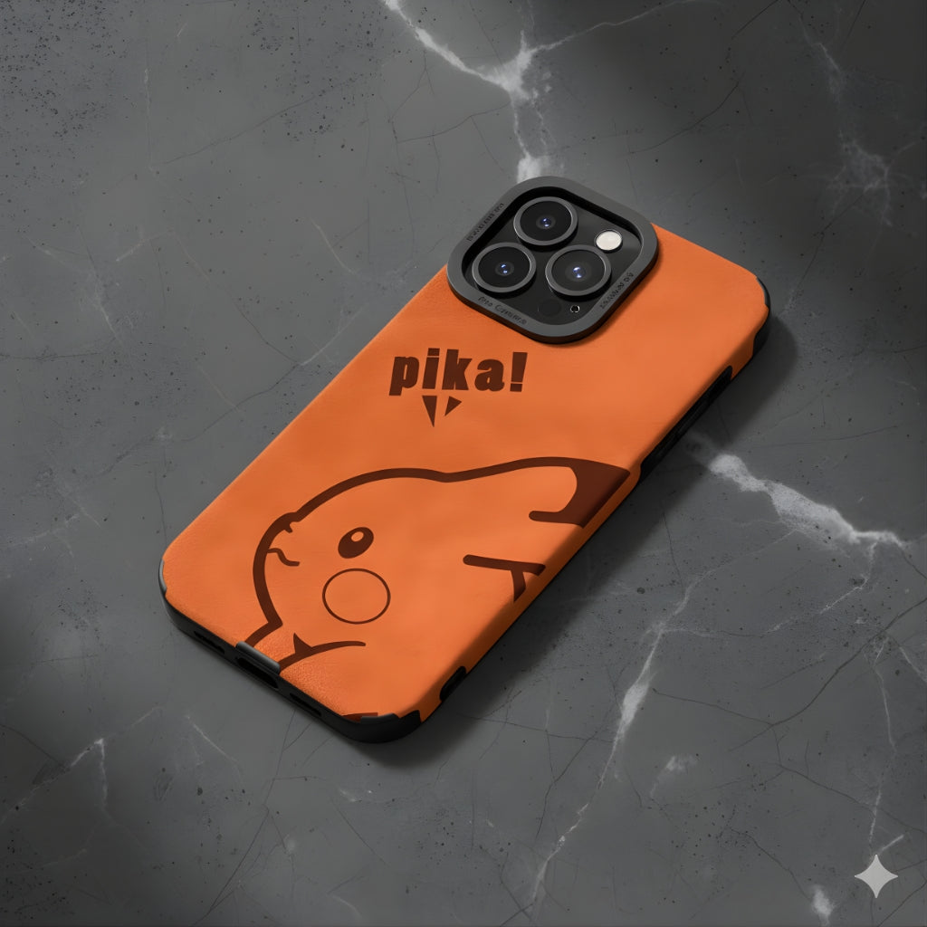 Pikachu iPhone Case Soft Silicone for Apple iPhone Models Cute Design