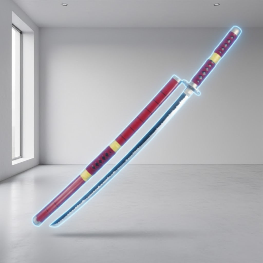 Roronoa Zoro Wooden Katana Premium Anime Cosplay (Sandai kitetsu)