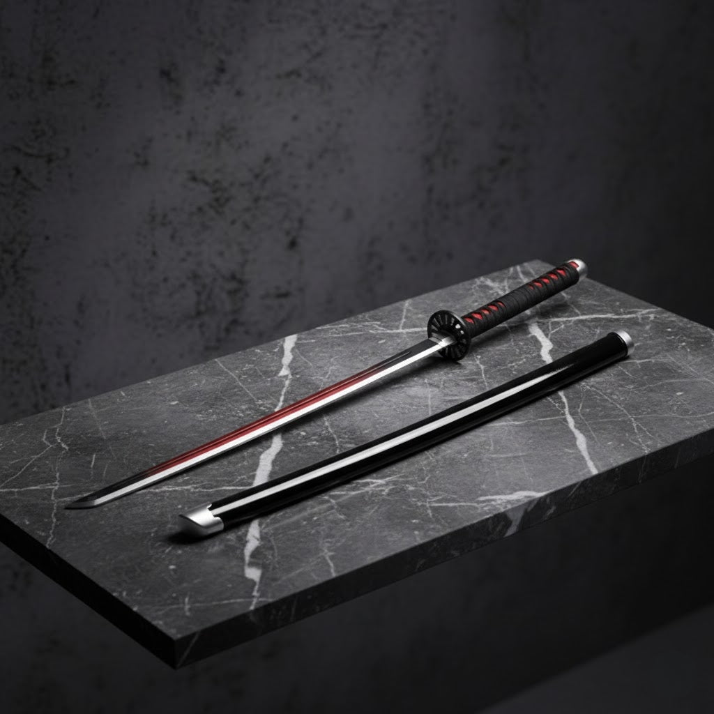 Tanjiro Bamboo Nichirin Sword Demon Slayer Cosplay