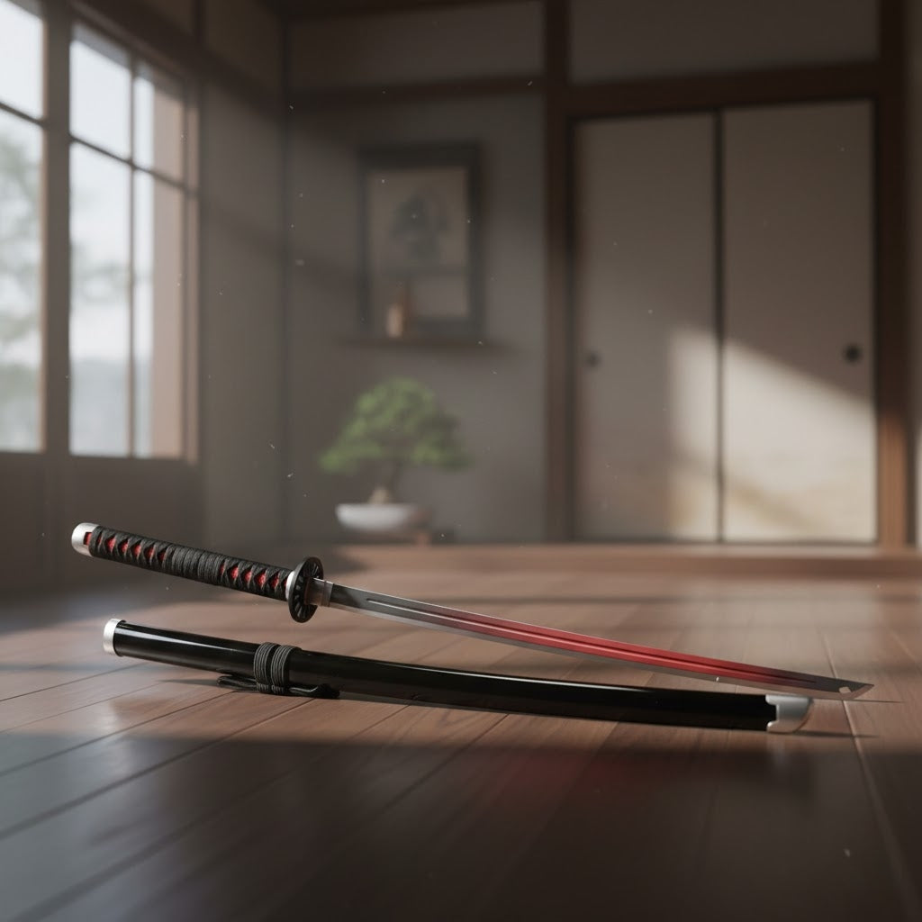 Tanjiro Bamboo Nichirin Sword Demon Slayer Cosplay