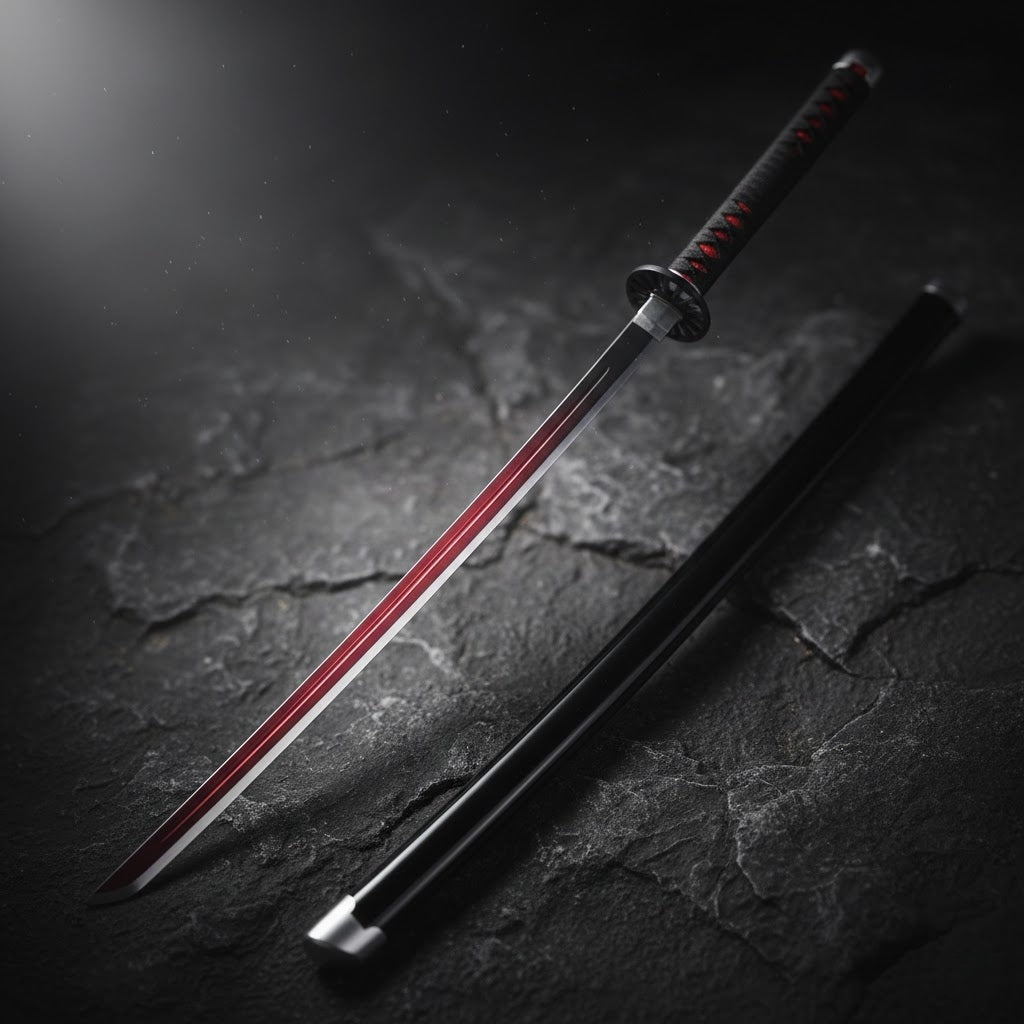 Tanjiro Bamboo Nichirin Sword Demon Slayer Cosplay