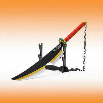 Tengen Uzui Cosplay Sword Demon Slayer Anime Katana for Fans