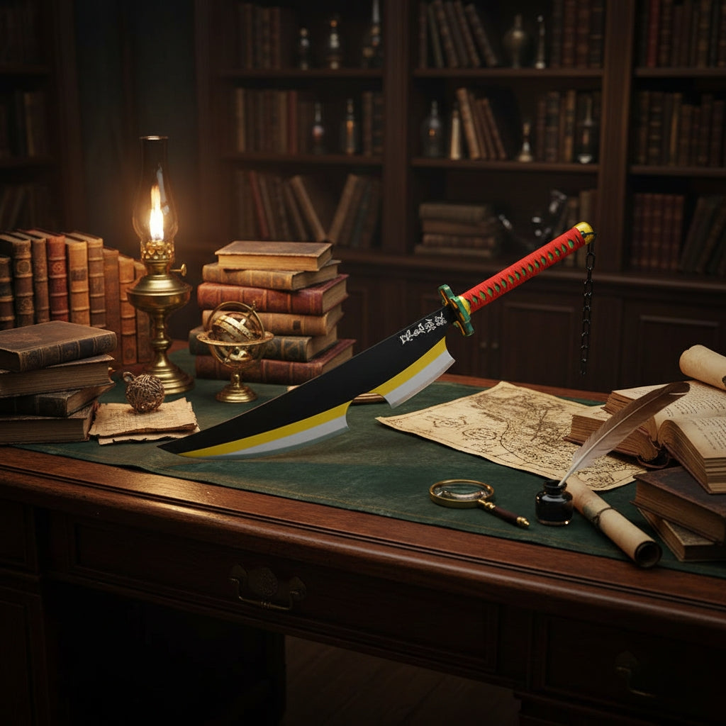 Tengen Uzui Cosplay Sword Demon Slayer Anime Katana for Fans