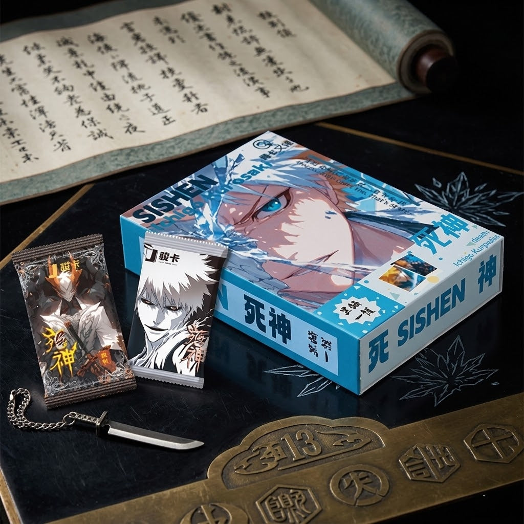 Bleach Anime Trading Card Set Ichigo Rukia Collector Edition (1 PACK)