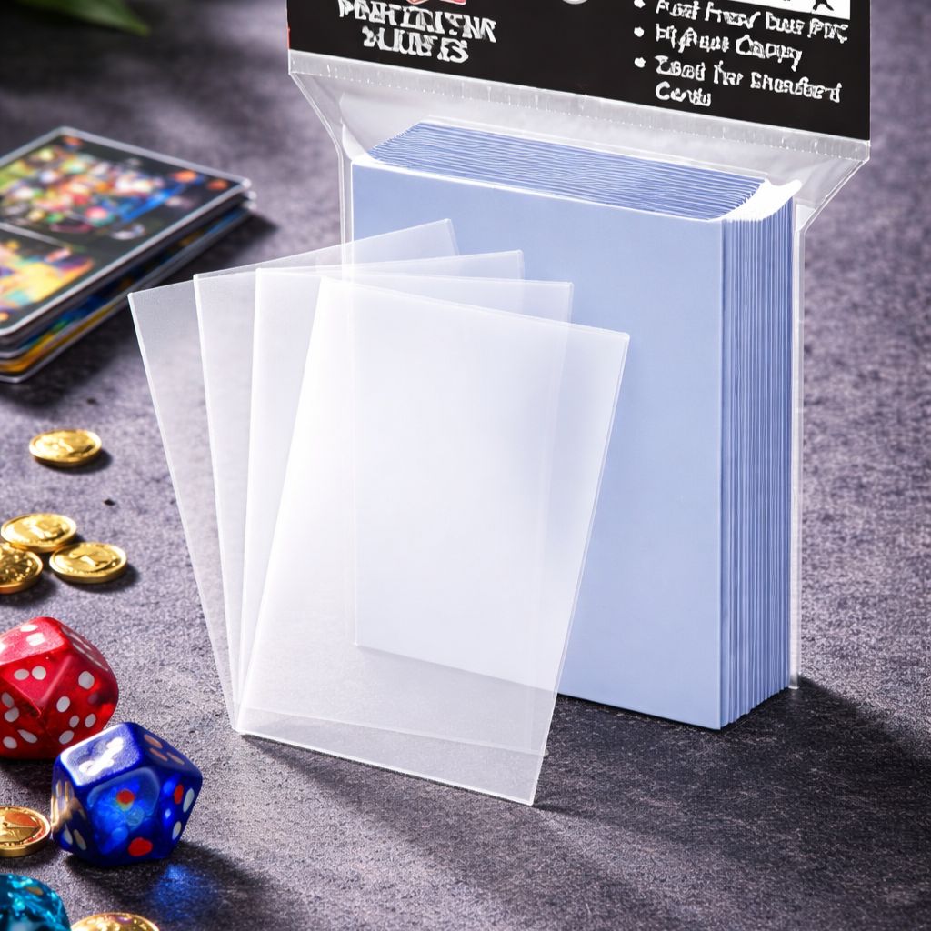 Clear Penny Card Sleeves 50 Pack Standard Trading Card Protectors ThePoysha Clear Penny Card Sleeves 50 Pack Standard Trading Card Protectors ThePoysha